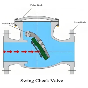 diagram of check valve